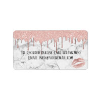 Distribuidor de maquillaje Reordenar Rosa de Oro D