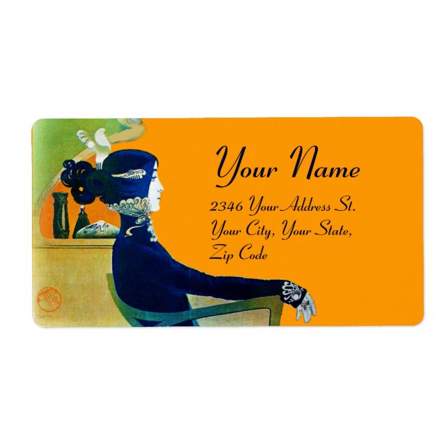 ETIQUETA DIVA EN BLUE (Frente)