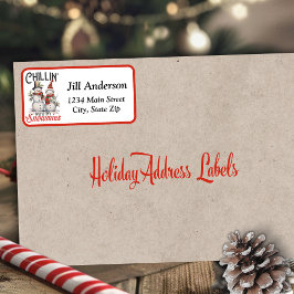 Etiqueta Diversión y alegría festiva con mi Personalizado d