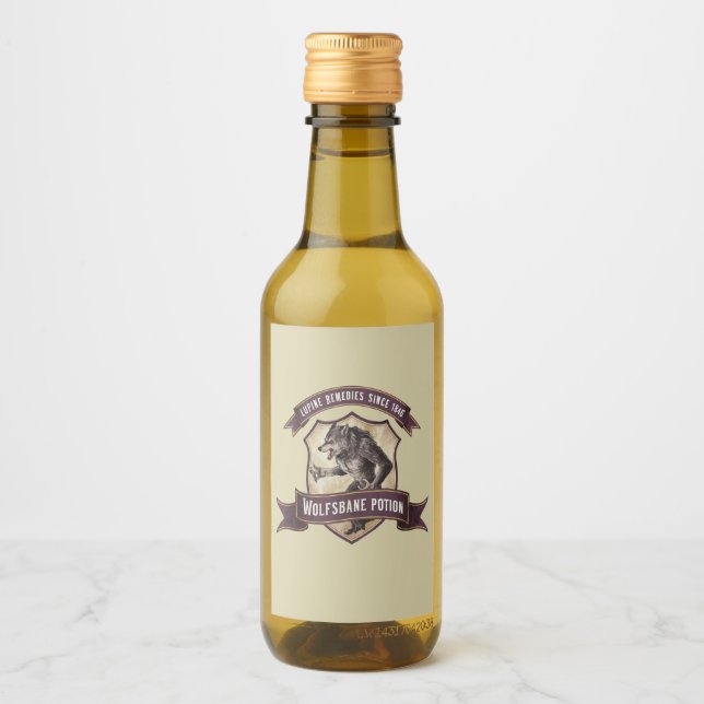 Etiqueta Divertida Líquida Nombre Fiesta Botella G (Anverso)