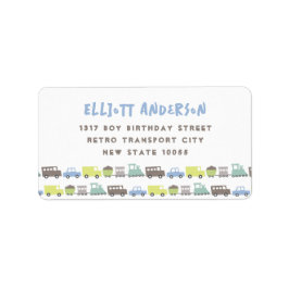 Etiqueta Divertido Retro Pasteles Niños Juguetes Cuta Direc