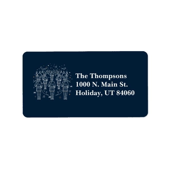 Etiqueta DOCE DÍA DE NAVIDADES/Navidades (Frente)