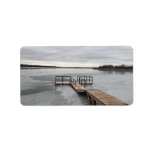 Etiqueta Dock congelado
