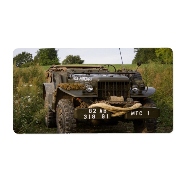 Etiqueta Dodge WC 57 (Frente)