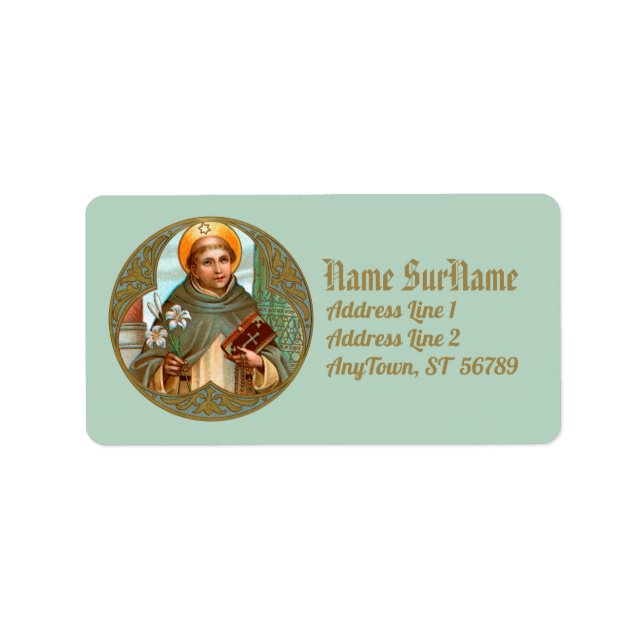 Etiqueta Dominic de Guzman (BK 07) (Frente)