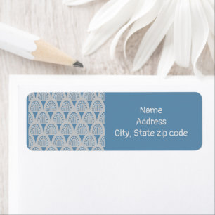 Etiqueta Dominios Art Deco