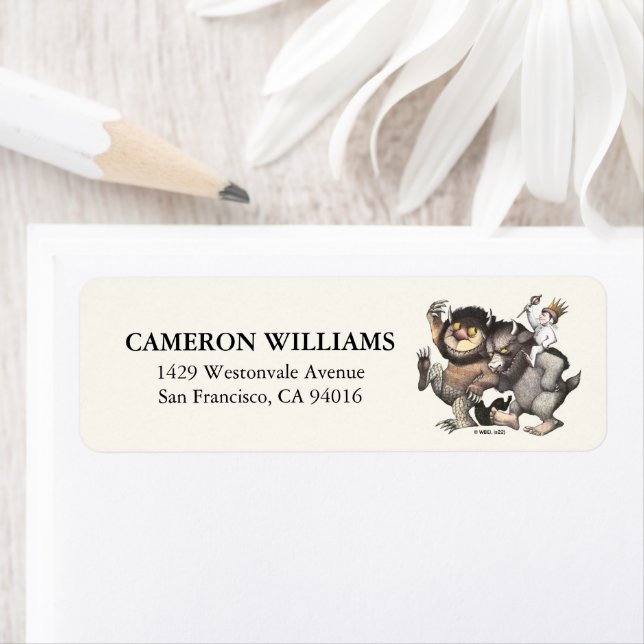 Etiqueta Donde las cosas salvajes son personajes (In situ)