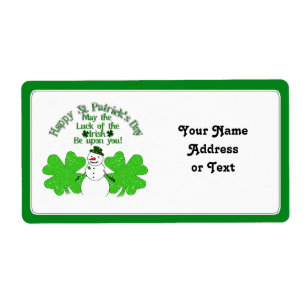 Etiqueta Douglas Lucky Snowman