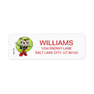 Etiqueta Dr. Seuss   Grinch   Alegría de los Navidades de W