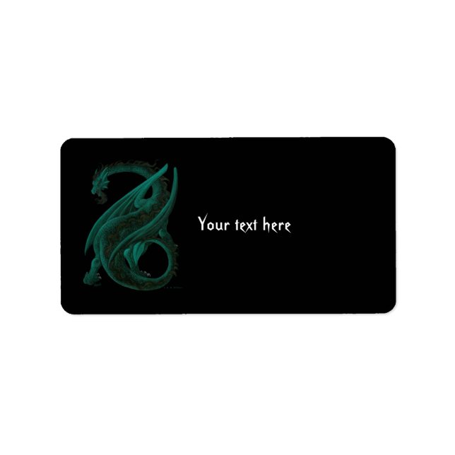 Etiqueta Dragón (Frente)