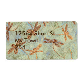 Etiqueta Dragonfly Dance Gold