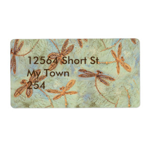 Etiqueta Dragonfly Dance Gold