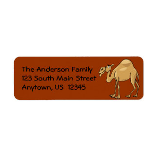 Etiqueta Dromedary Camel Personalizado