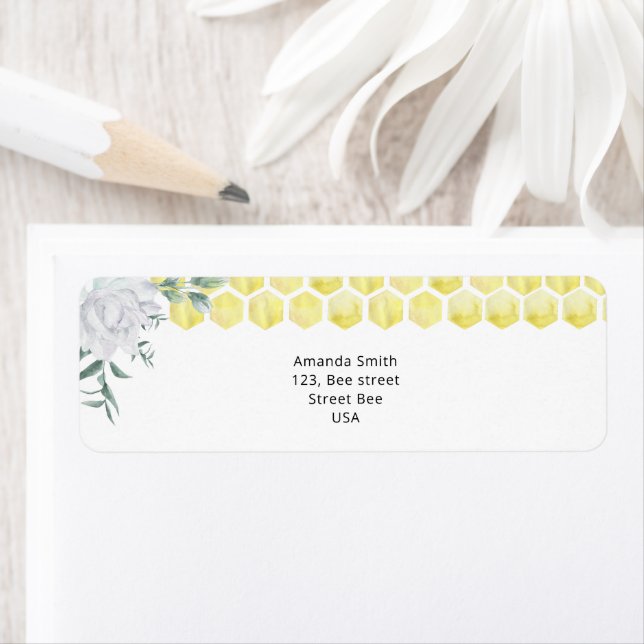 Etiqueta Dulce como Bee - (In situ)