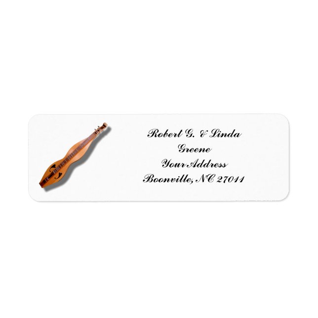 ETIQUETA DULCIMER (Frente)