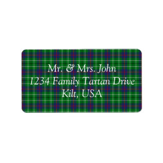 Etiqueta Duncan Tartan