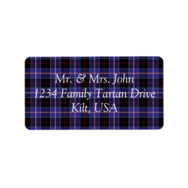 Etiqueta Dunlap Tartan