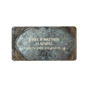 Etiqueta Dwarven Splendor Fantasy Boda