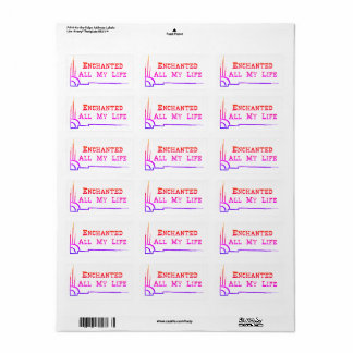 Etiqueta e.a.m.l ADDRESS LABEL SIZE STICKERS <<sunrise>>