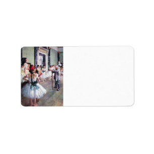 Etiqueta Edgar Degas - la clase de danza