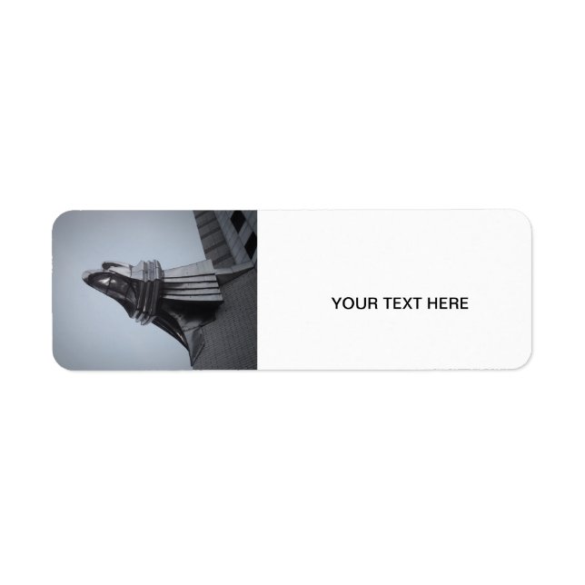 Etiqueta Edificio Chrysler (Frente)