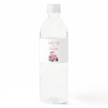 Etiqueta editable de botella de agua para tractore