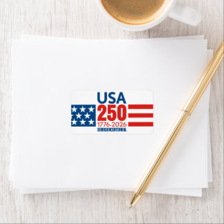Etiqueta EE.UU. 250 - 250 aniversario de América - Estrella