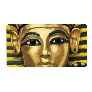 Etiqueta Egipto -Tutankamón