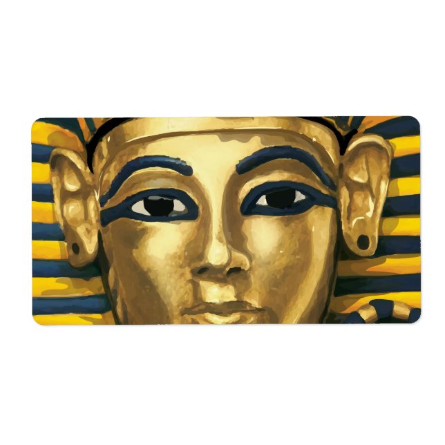 Etiqueta Egipto -Tutankamón (Frente)