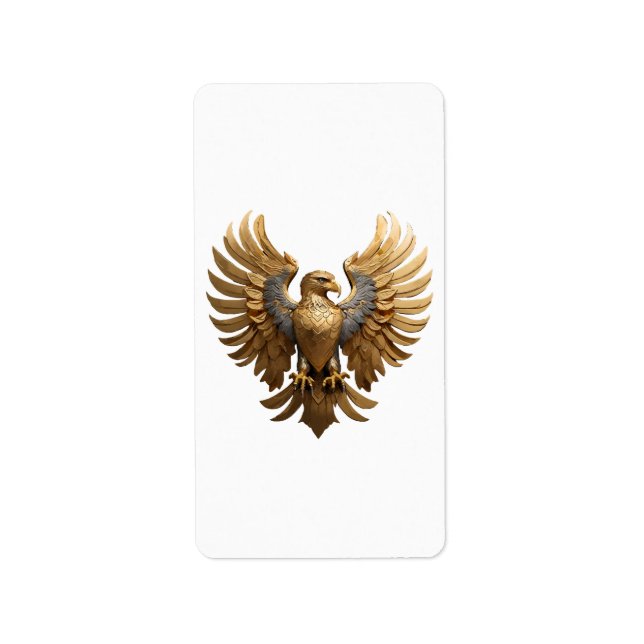 Etiqueta El Águila Real (Frente)