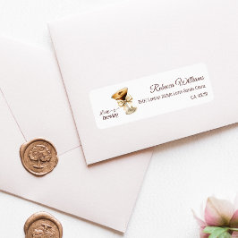 Etiqueta El Amor está en Infusión Taza de Martini de Espres