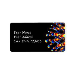 Etiqueta Él - arte del fractal de Mandelbrot