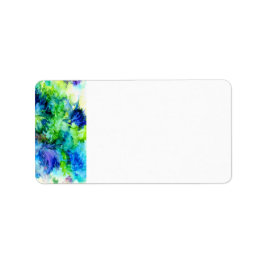 Etiqueta El blues abstracto y ostentoso de Artsy es único