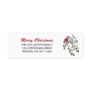 Etiqueta El Cabrito Volador de Navidad