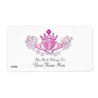 Etiqueta El Claddagh (Rosa)
