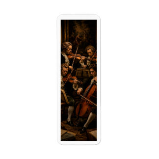 Etiqueta El cuarteto de cuerda clásico - Pintura al óleo vi