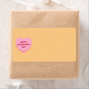 Etiqueta El día de San Valentín blanco del corazón del nara