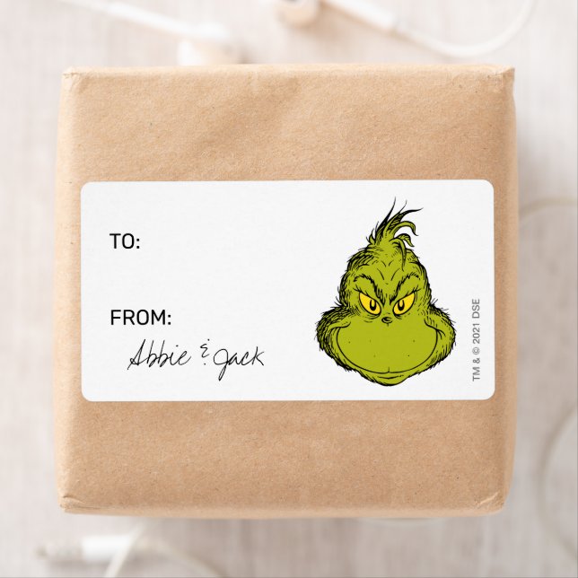 Etiqueta El Grinch | Navidad - Para De Calcomanías (In situ)
