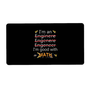 Etiqueta El ingeniero es bueno con las matemáticas