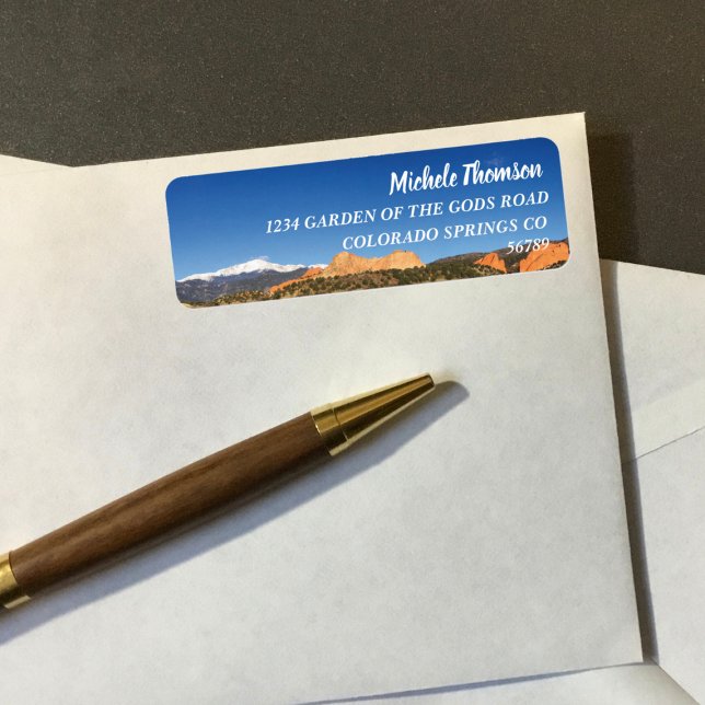 Etiqueta El Jardín de los Dioses y la Nieve (Subido por el creador)