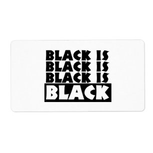Etiqueta El negro es negro