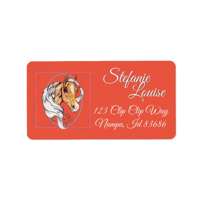 Etiqueta El Palomino (salmón) (Frente)