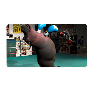 Etiqueta El ratón golpea a Hippo KO