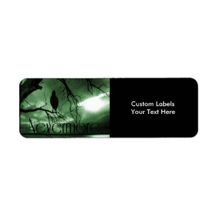 Etiqueta El Raven - Árbol de vigas de sol de Nevermore - Ve