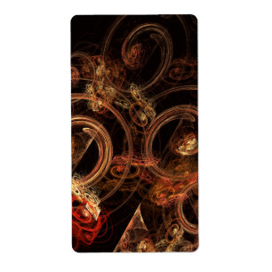 Etiqueta El sonido de la música abstracta del arte fractal