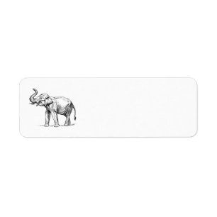 Etiqueta Elefante indio