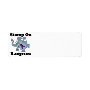 Etiqueta Elefante Pisa Lupus (púrpura)