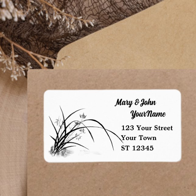 Etiqueta Elegancia orquídea (Subido por el creador)