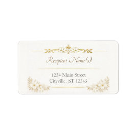Etiqueta Elegant Address Labels – Personalized Mailing
