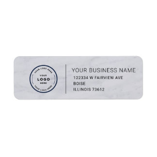 Etiqueta Elegant Custom Business Return Address Label